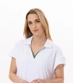 LE CHAT Katoenen jurk VALENSOLE 940 white Best
