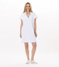 LE CHAT Katoenen jurk VALENSOLE 940 white Best