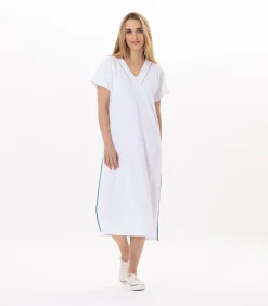 LE CHAT Katoenen jurk VALENSOLE 941 white New