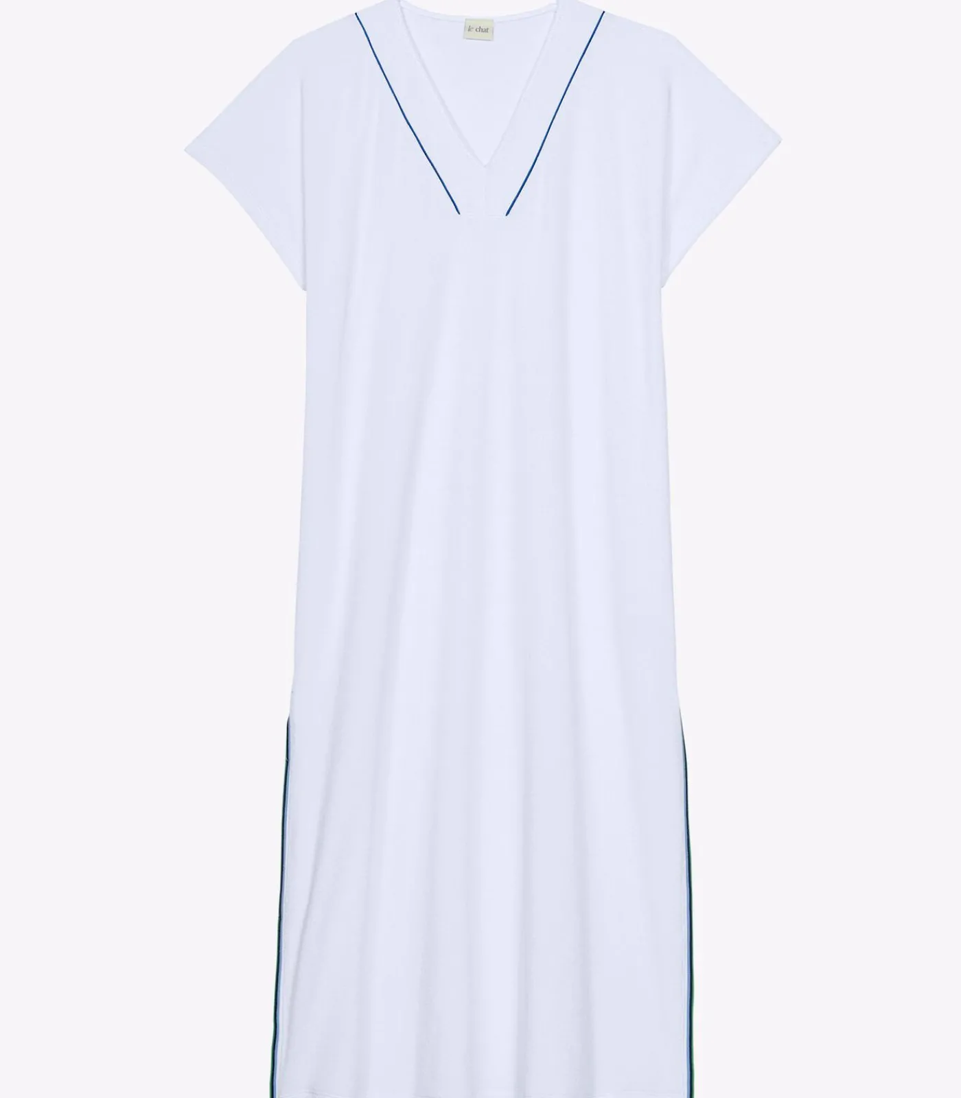 LE CHAT Katoenen jurk VALENSOLE 941 white New