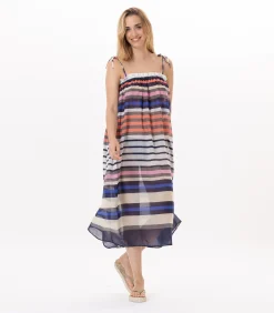 LE CHAT Katoenen jurk VALLAURIS 941 multicolor New