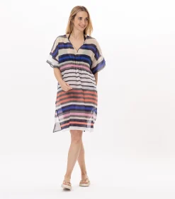 LE CHAT Katoenen kaftan VALLAURIS 940 multicolor Sale