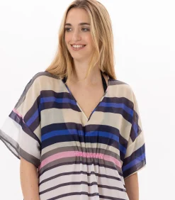 LE CHAT Katoenen kaftan VALLAURIS 940 multicolor Sale