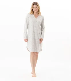 LE CHAT Katoenen nachthemd LUNA 101 gray Best
