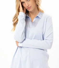 LE CHAT Katoenen pyjama ANDY 102 blue Hot