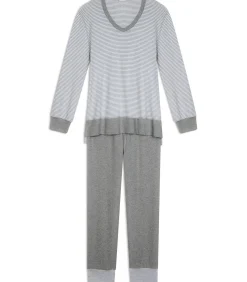 LE CHAT Katoenen pyjama FLOCON 102 gray Best