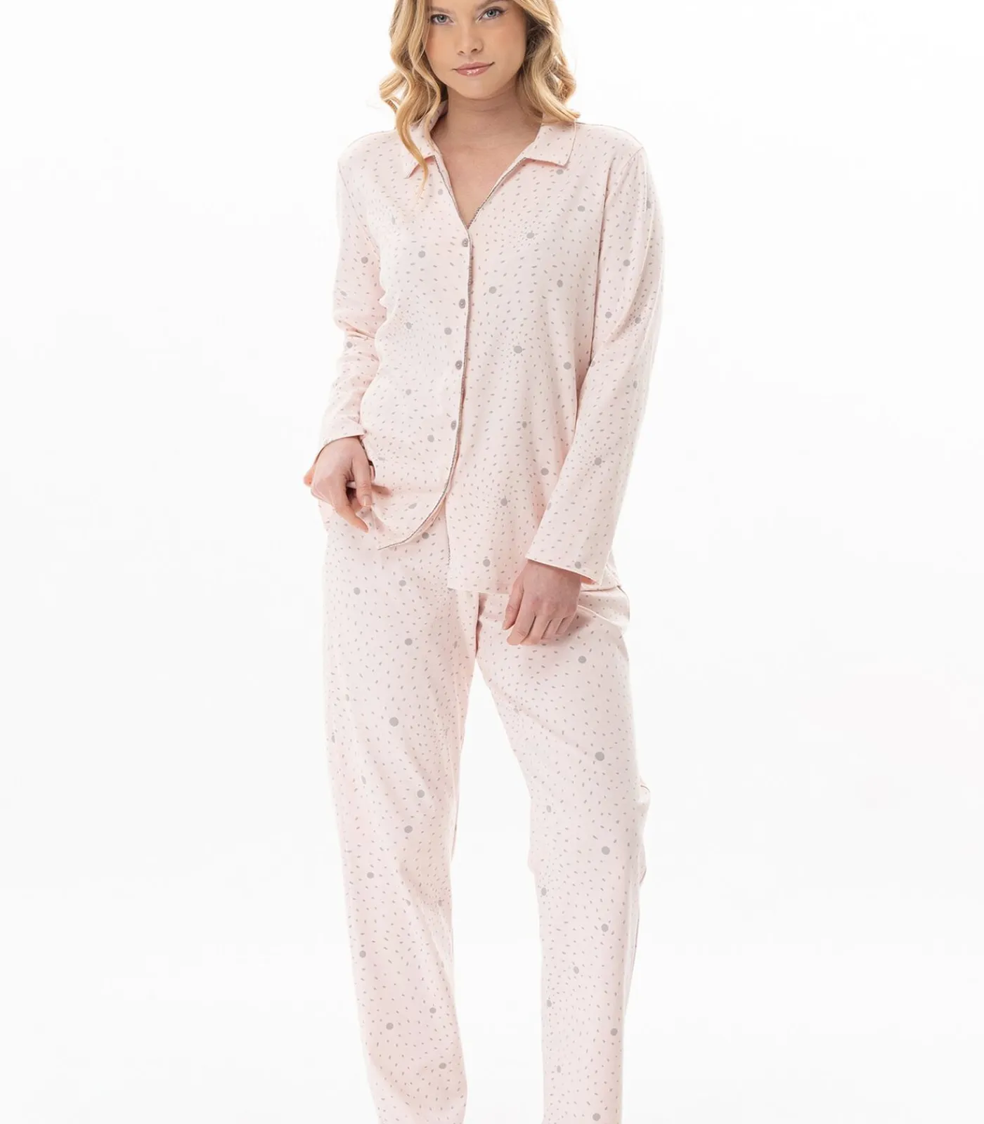 LE CHAT Katoenen pyjama met knopen COSY 106 multicolor Sale