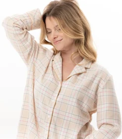 LE CHAT Katoenen pyjama met knopen MONTAUK 106 multicolor Outlet