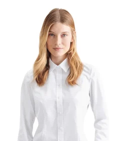 Seidensticker KENT COLLAR - Shirt - Wit white Hot