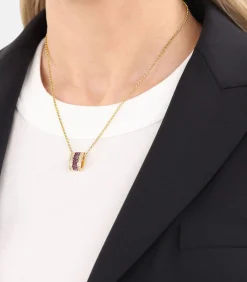 JOOP! Ketten mit Anhänger voor dames, zilver 925, zirkonia gold Clearance