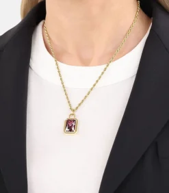 JOOP! Ketten mit Anhänger voor dames, roestvrij staal, zirkonia gold New