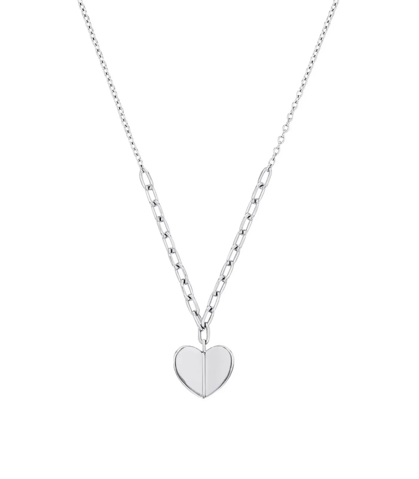 s.Oliver Ketten mit Anhänger voor dames, 925 sterling zilver | hartje silver Sale