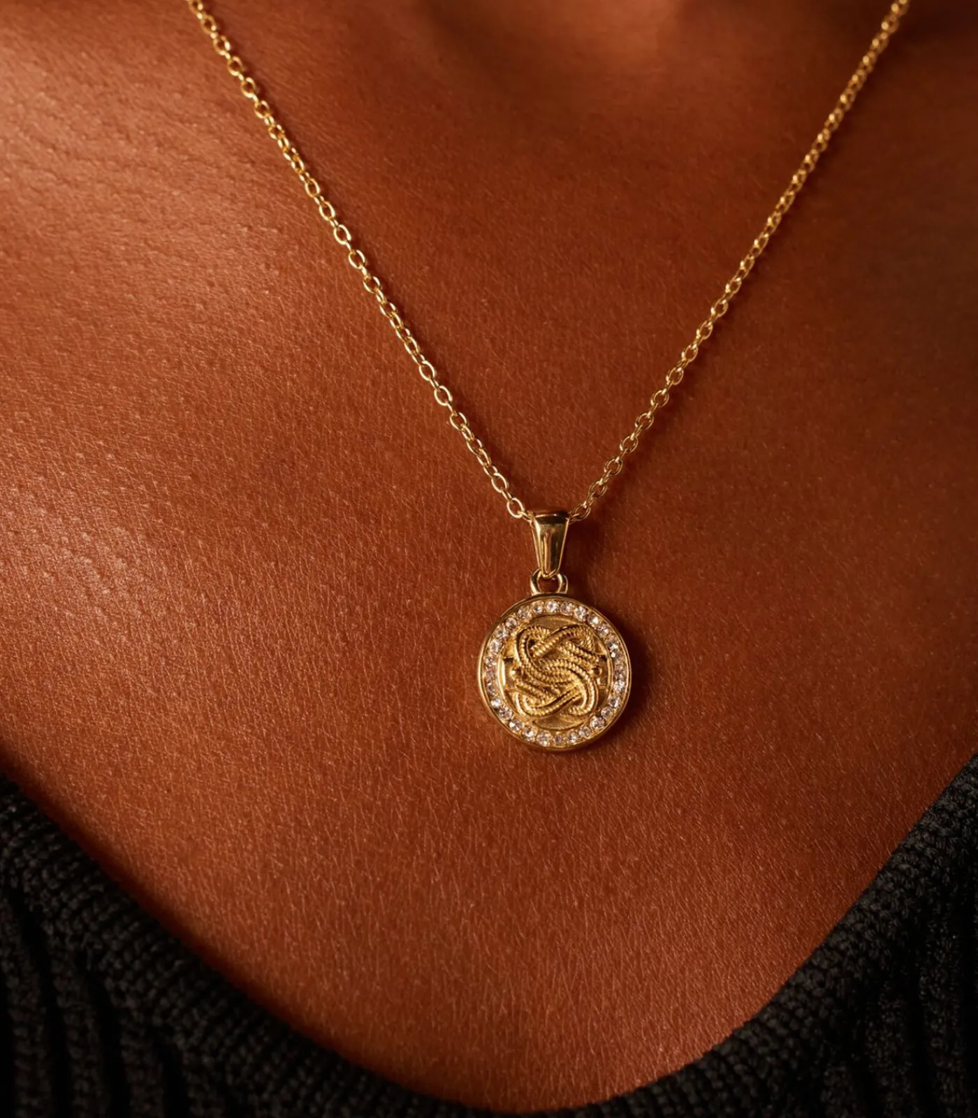 Lucardi Ketting 50 cm - Goudkleurig gold Best