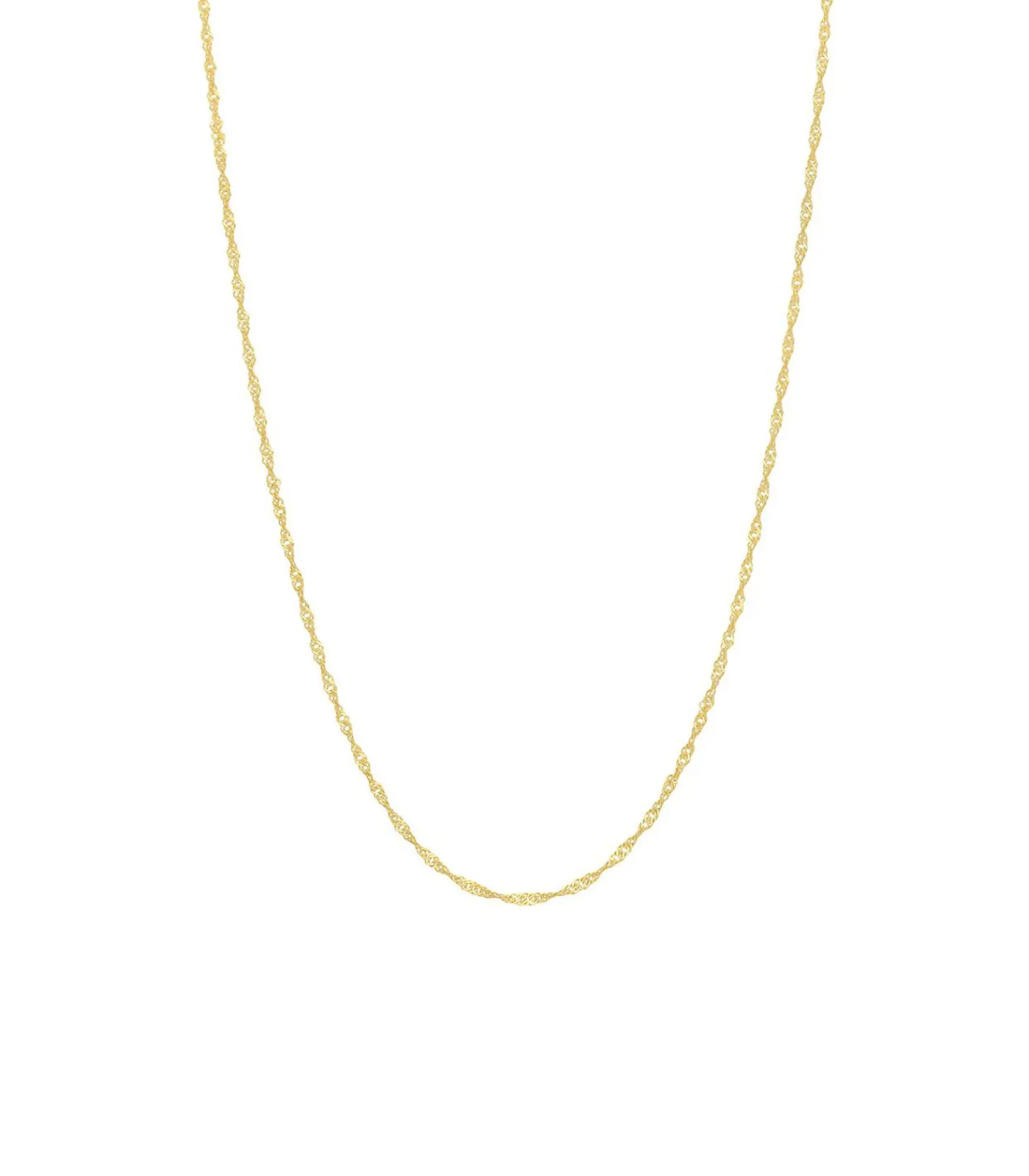 Lucardi Ketting 9 Karaat - goudkleurig gold Online