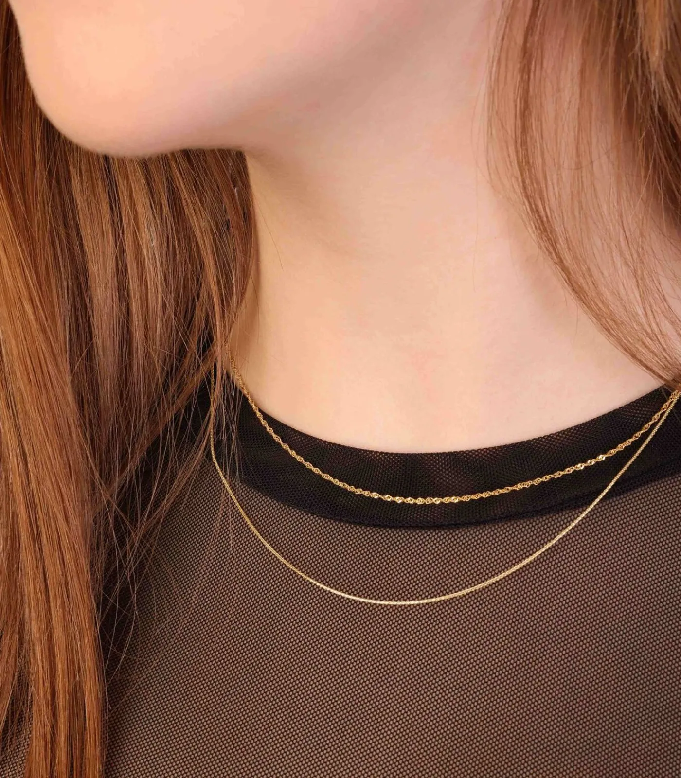 Lucardi Ketting 9 Karaat - goudkleurig gold Online