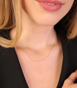 Lucardi Ketting 9 Karaat - goudkleurig gold Best