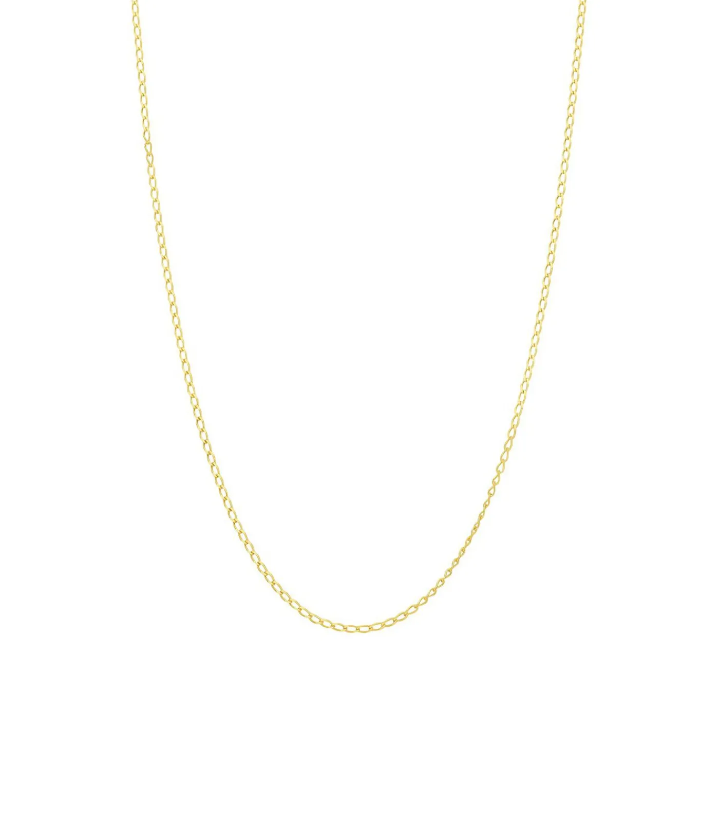 Lucardi Ketting 9 Karaat - goudkleurig gold Hot