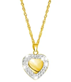 Lucardi Ketting 14 Karaat Goud - goudkleurig gold New