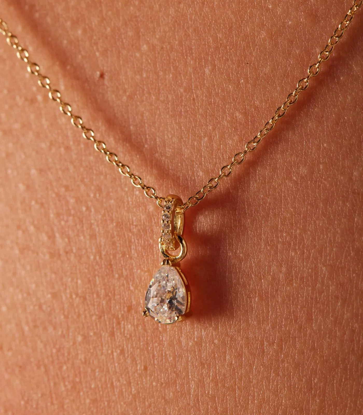 Lucardi Ketting 925 Zilver gold Discount
