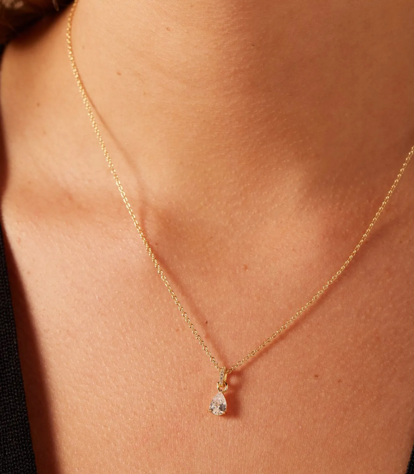 Lucardi Ketting 925 Zilver gold Discount