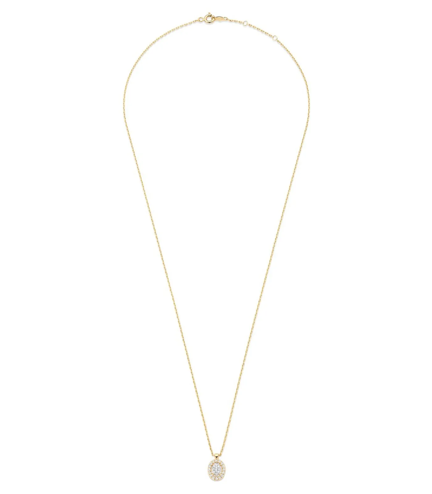 Isabel Bernard Ketting Goud IB340175 gold