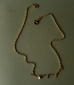 Monsieur Simone Ketting Léon Goud Klavertjes gold Sale
