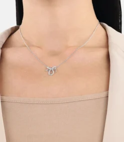 Amor Ketting met hanger voor dames, 925 Sterling zilver, zirkonia synth. silver Outlet