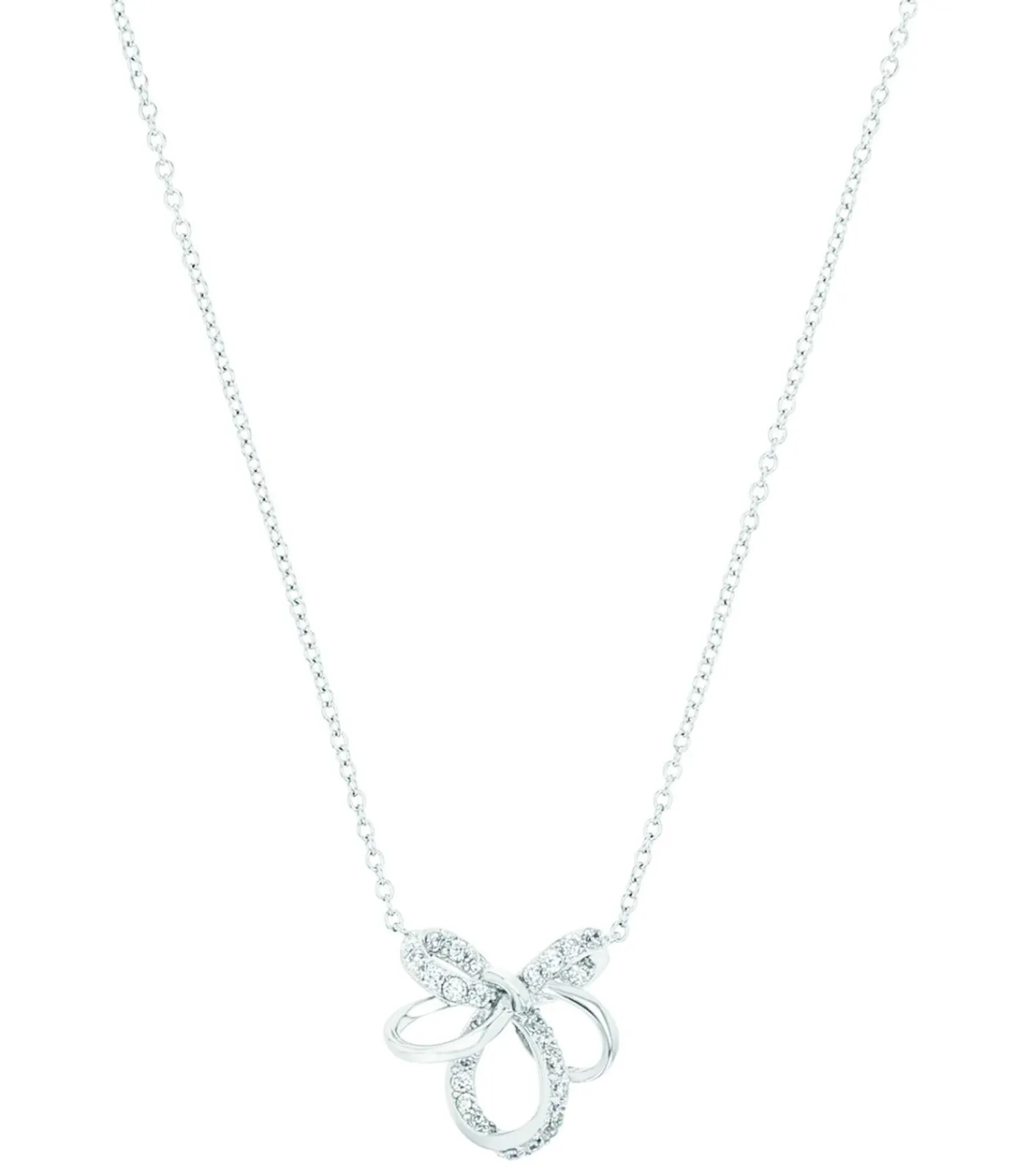 Amor Ketting met hanger voor dames, 925 Sterling zilver, zirkonia synth. silver Outlet