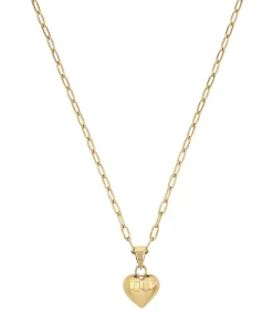 NOELANI Ketting met hanger voor dames, roestvrij staal | hart gold New