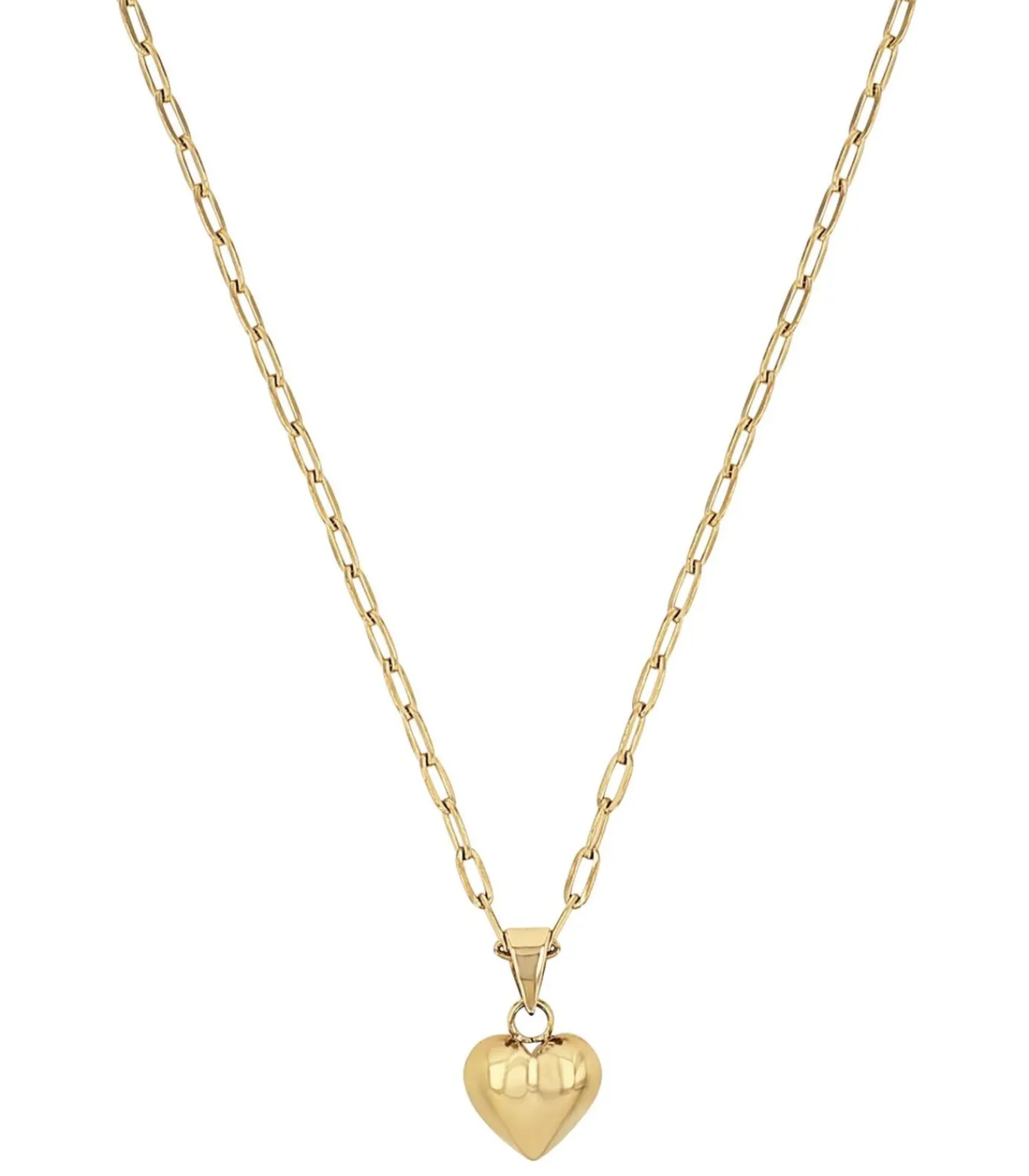 NOELANI Ketting met hanger voor dames, roestvrij staal | hart gold New