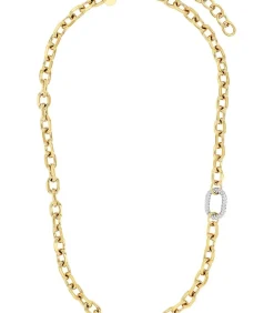 NOELANI Ketting met hanger voor dames, roestvrij staal gold Outlet