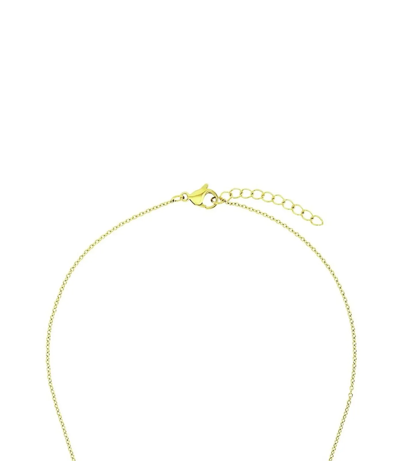 Amor Ketting met hanger voor dames, roestvrij staal gold Online