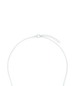 Amor Ketting met hanger voor dames, 925 Sterling zilver, zirkonia synth. | Lus silver