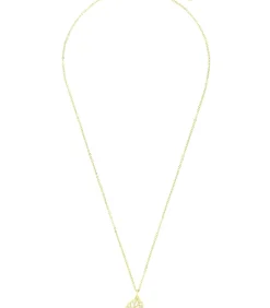 Amor Ketting met hanger voor dames, 925 Sterling zilver, zirkonia synth., edelsteen synth. | Levensboom gold