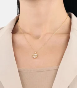 Amor Ketting met hanger voor dames, 925 sterling zilver | hartje gold Discount