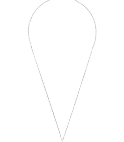 Amor Ketting met hanger voor dames, 925 Sterling zilver, zirkonia synth. | Hart silver Best