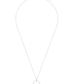 Amor Ketting met hanger voor dames, 925 Sterling zilver, zirkonia synth. | vogel silver Clearance