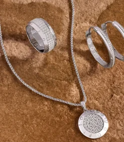 JOOP! Ketting met hanger voor dames, 925 Sterling zilver, zirkonia synth. silver Best