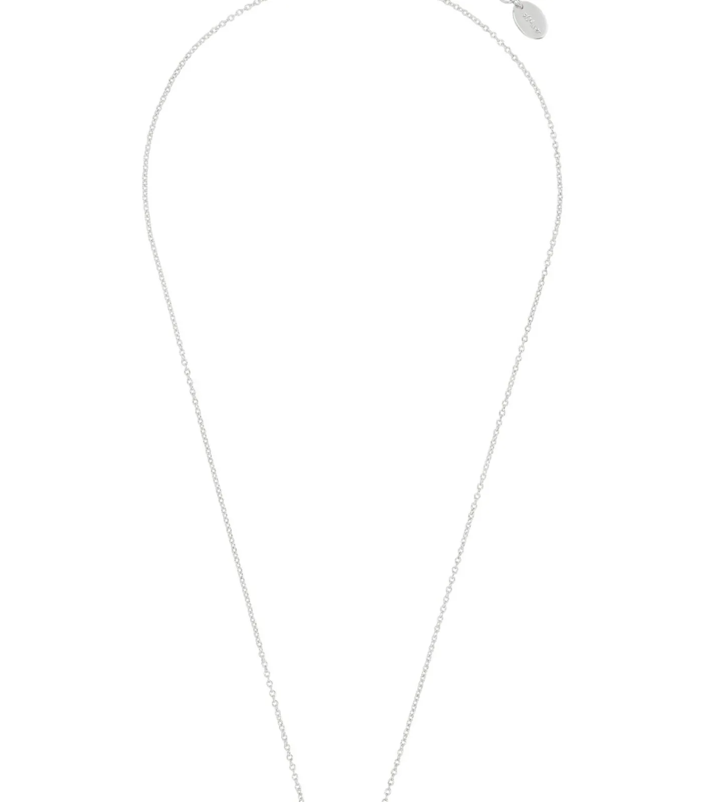 s.Oliver Ketting met hanger voor dames, 925 Sterling zilver, zirkonia synth. silver Sale