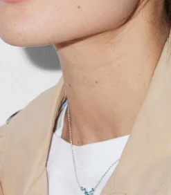 s.Oliver Ketting met hanger voor dames, 925 Sterling zilver, zirkonia synth. silver Sale