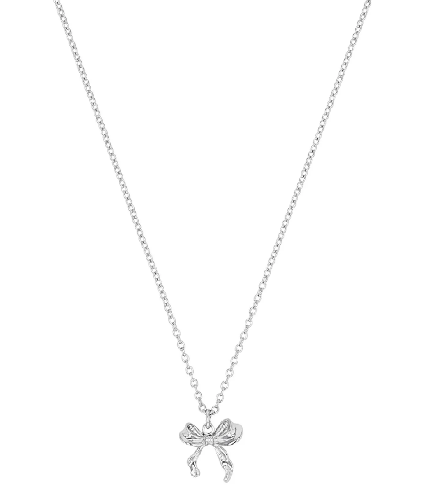 NOELANI Ketting met hanger voor dames, 925 Sterling zilver | strik silver Outlet