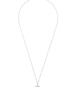 Amor Ketting met hanger voor dames, 925 Sterling zilver, zirkonia synth. | Hart silver New