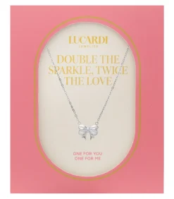Lucardi Ketting Staal silver Clearance