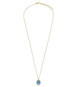 Lucardi Ketting Staal blue Clearance