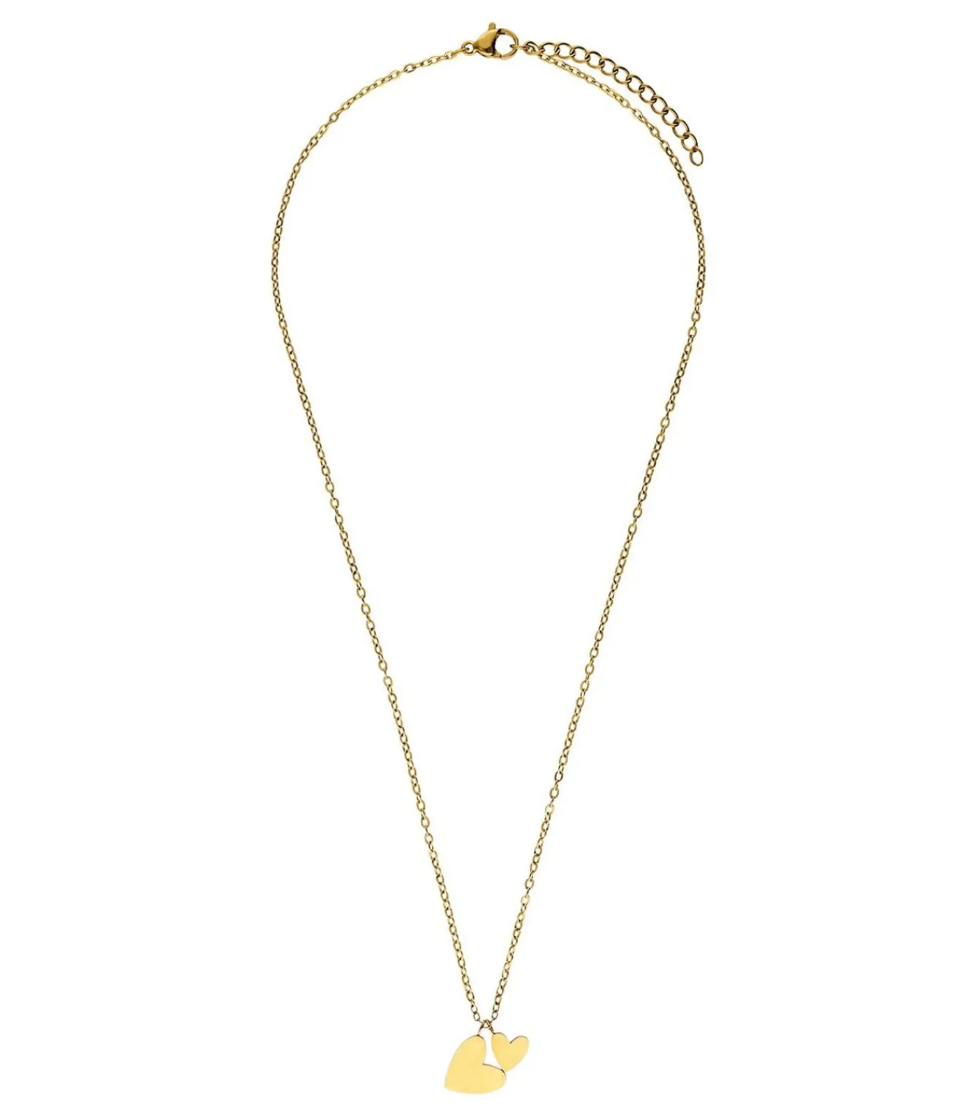 Lucardi Ketting Staal gold Discount