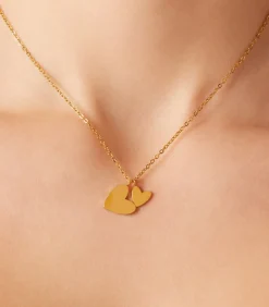 Lucardi Ketting Staal gold Discount
