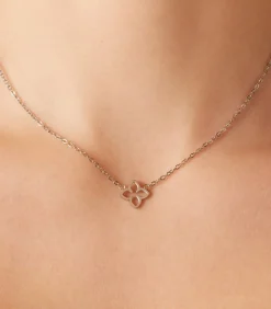 Lucardi Ketting Staal silver Clearance