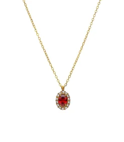 Lucardi Ketting Staal red Best