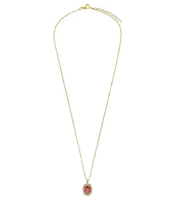 Lucardi Ketting Staal red Best