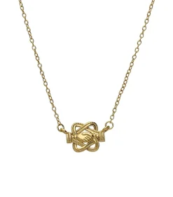 Lucardi Ketting Staal gold Sale